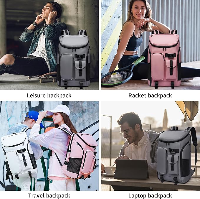 Carry on Travel Backpack for Men Women, 30L Multi-Pocket 17.3inch Laptop - Image 6