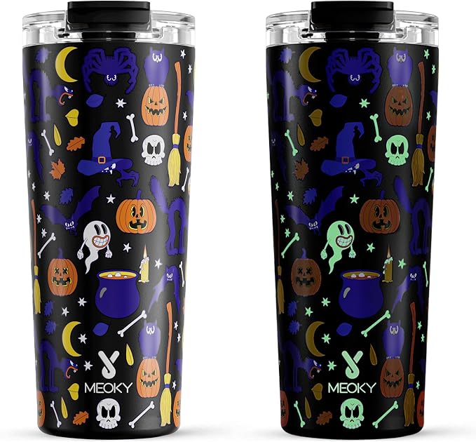 Meoky 24 oz Halloween Travel Coffee Mug by MEOKY