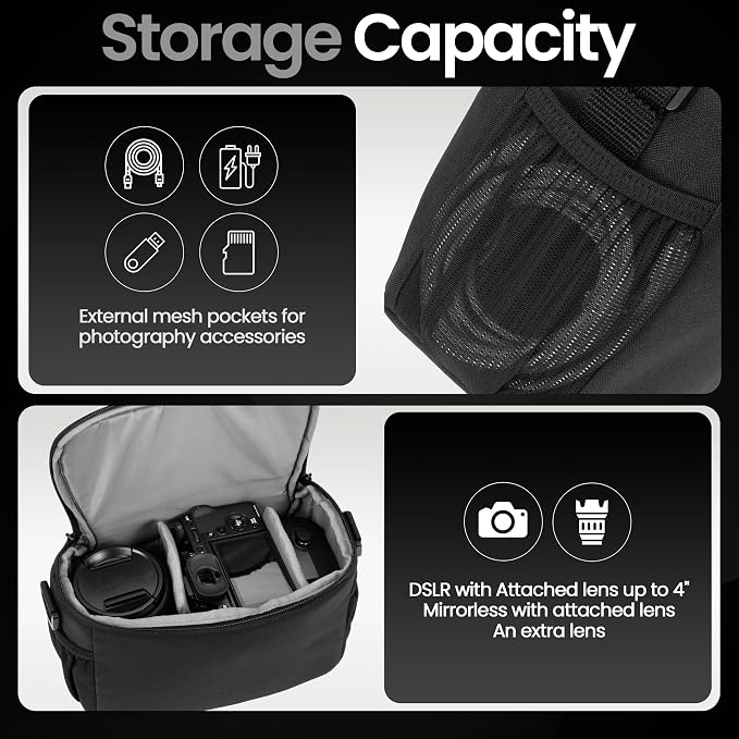 Tamrac Jazz 45 v2.0 Camera Bag for Photographers, Camera Case for Photography - Image 4