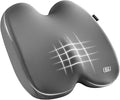 Skechers Memory Foam Seat Cushion, Ribbed Fabric Office Chair Cushion by Skechers