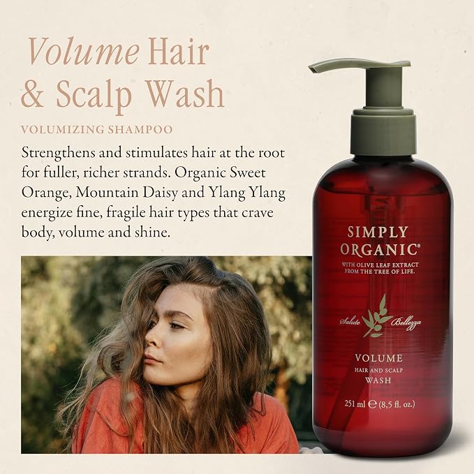 Thinning Hair Volumizing Shampoo Scalp Wash, Made in Italy, All Natural Cruelty - Image 2