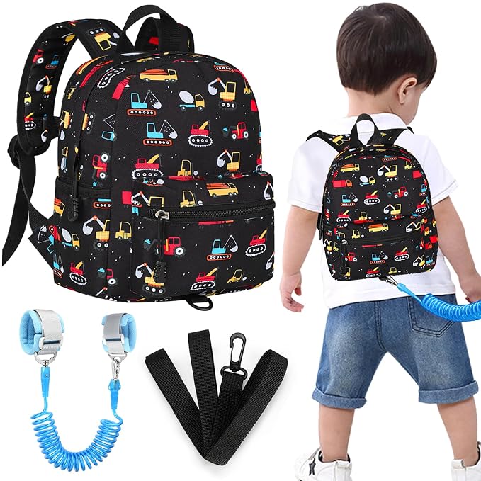 Accmor Toddler Backpack with Leash, Baby Backpacks with Anti Lost Wrist Link by Accmor