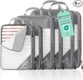 6 Set Compression Packing Cubes by NICOSHOW
