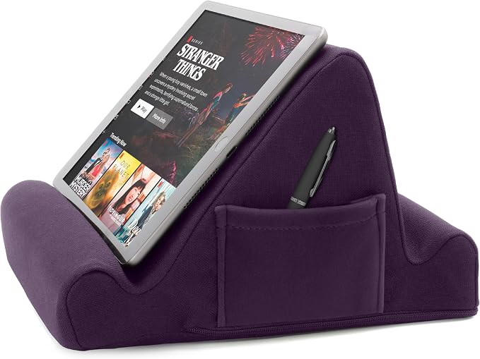 Brookstone, Memory Foam Lap Desk Tablet Holder, Holds Phones, E-Book Readers by Brookstone