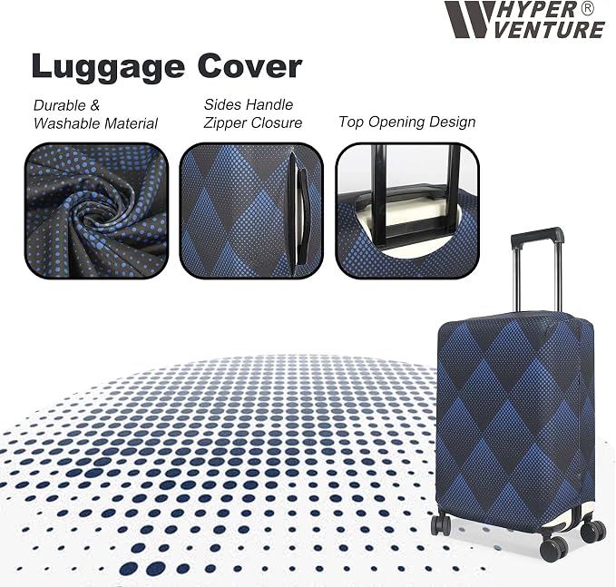 HYPER VENTURE Washable Luggage Cover - Image 2