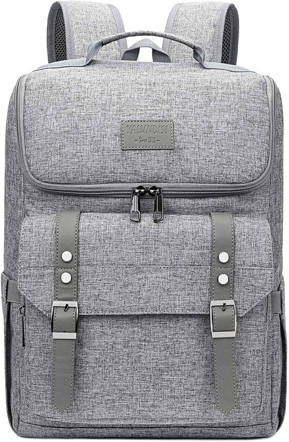 YALUNDISI Vintage Backpack Travel Laptop Backpack - Image 6