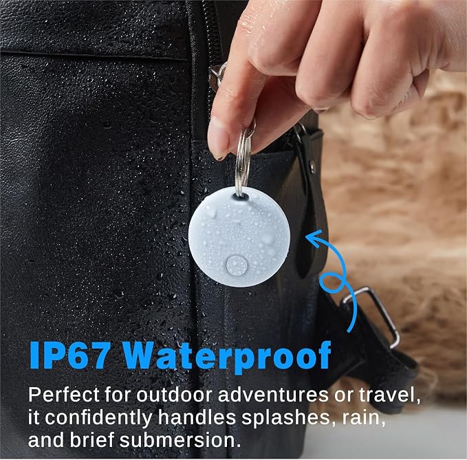 Air Tracker 4 Pack, Smart Bluetooth Tracker Works - Image 6