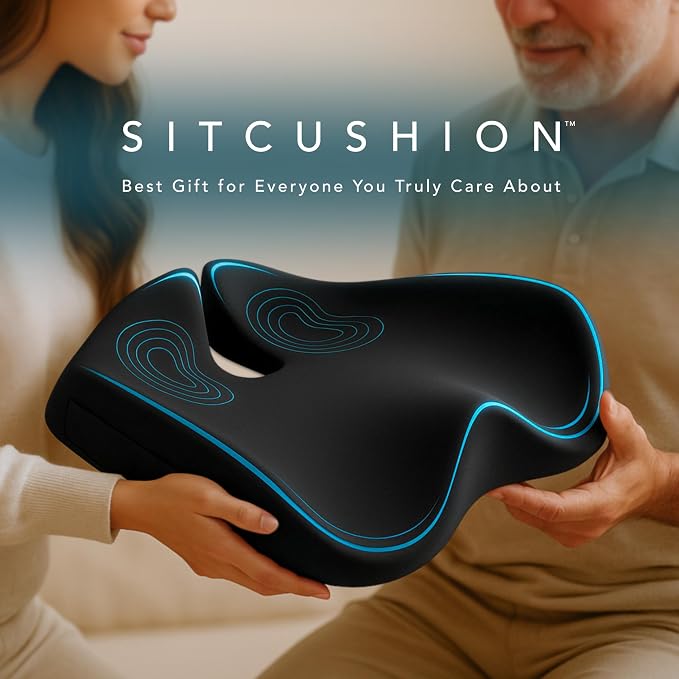 Pressure Relief Seat Cushion for Tailbone Pain – X Large Office Chair Cushion - Image 7