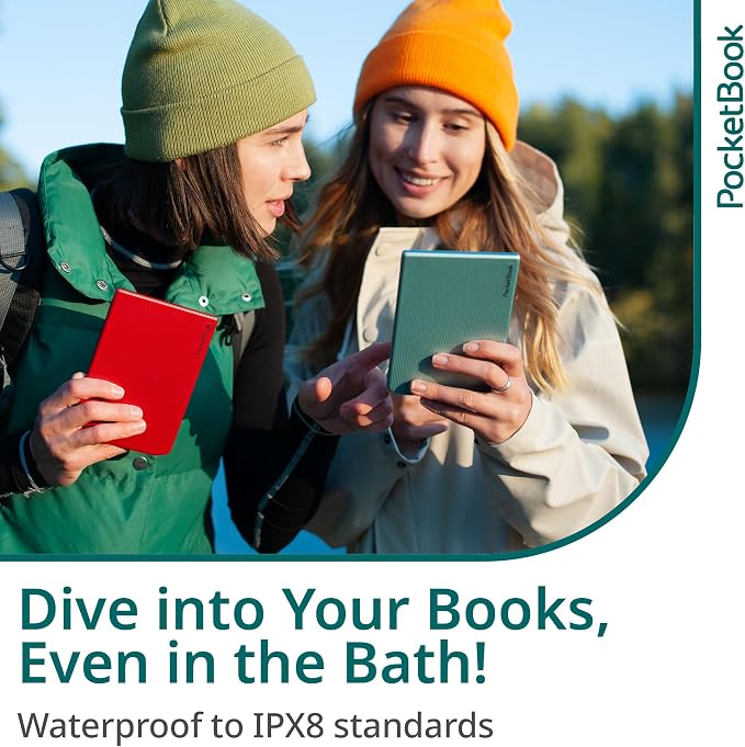 PocketBook Verse Pro E-Reader Waterproof | Eye-Friendly 6'' E-Ink Carta™ HD - Image 2