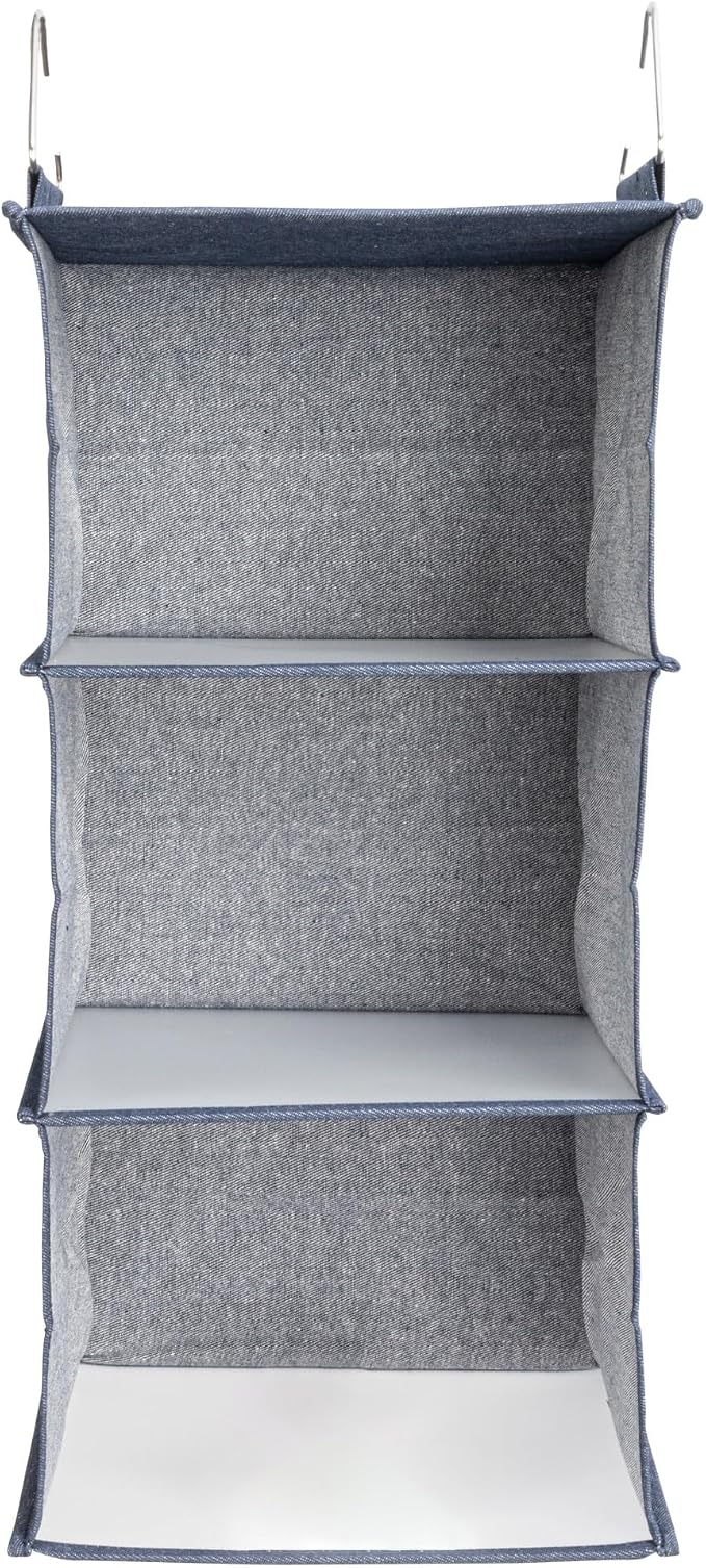 Household Essentials Hanging Cotton Blend Closet Organizer - Image 8