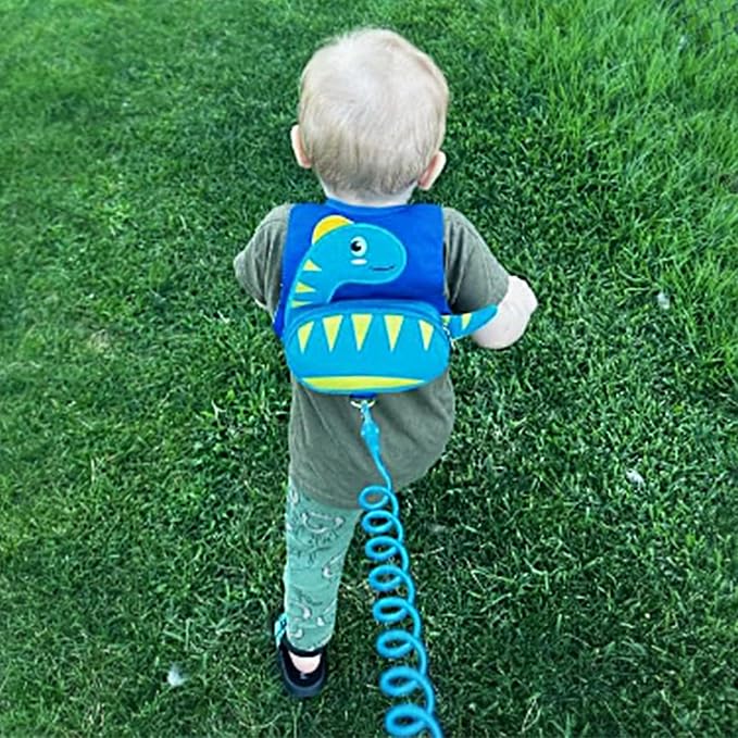 Accmor Toddler Harness with Leash, Cute Dinosaur Kids Harness + Anti Lost Wrist - Image 8