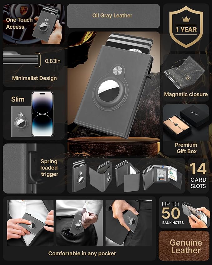 typecase Mens Wallet Card Holder - Image 2