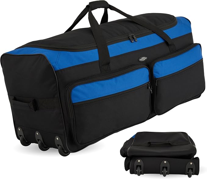 Travelers Club 36" Asgard 3-Wheel Rolling Duffel Bag by TravelersClub
