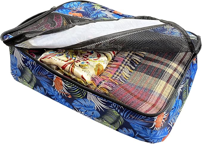 5 Set Packing Cubes for Travel Large Suitcase Luggage Organizer Bags Travel - Image 4