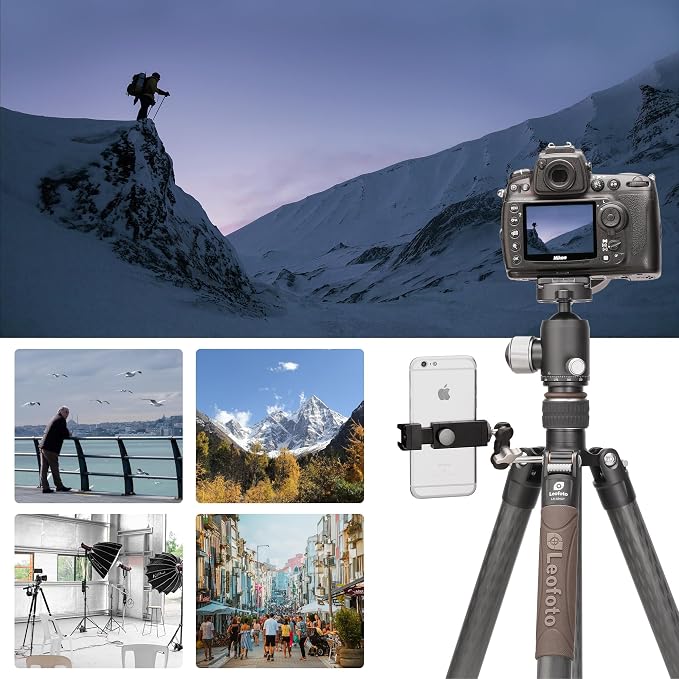 Carbon Fiber Lightweight Travel Tripod - Image 2