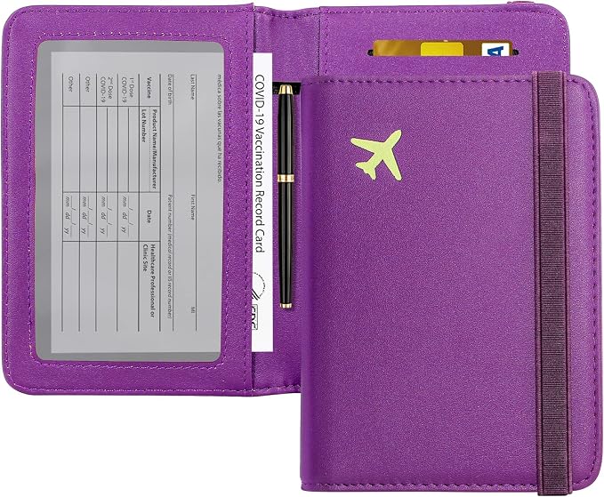 ZOPPEN Passport Holder Wallet, Passport Cover Travel Wallet Women Travel by Zoppen