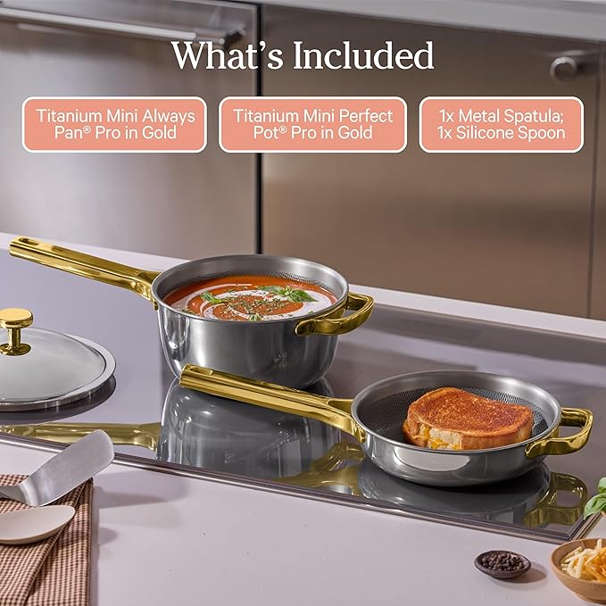 Our Place Titanium Pro Mini Cookware Duo – Always Pan & Perfect Pot - Image 7
