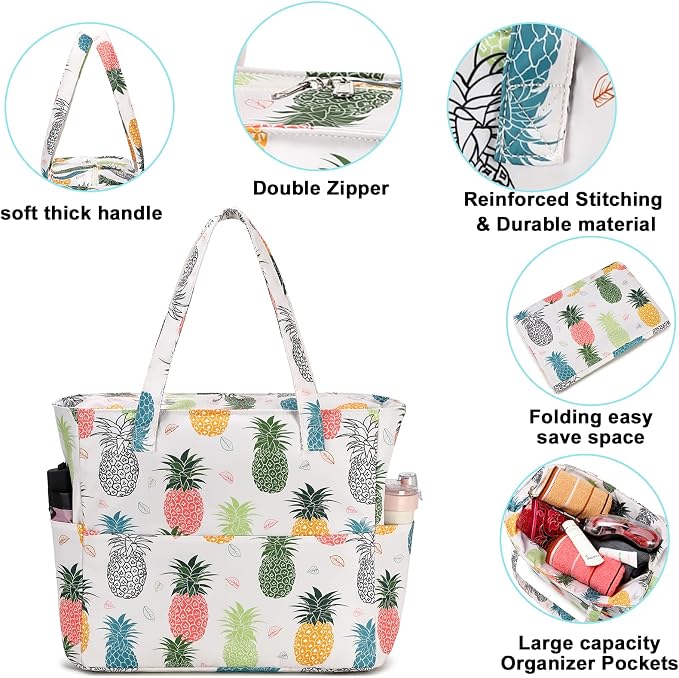 Waterproof Beach Tote Pool Bags - Image 5