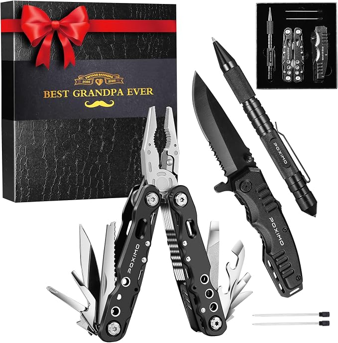 Multitools Gifts Set for Papa by POXIMOATools
