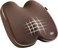 Skechers Memory Foam Seat Cushion, Ribbed Fabric Office Chair Cushion by Skechers