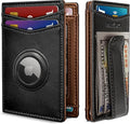 Airtag Wallet for Men- with Money Clip Gift Boxed, Magnetic Closure Slim by Miyozi