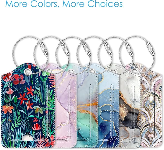 Fintie Luggage Tags, Privacy Cover ID Label - Image 7