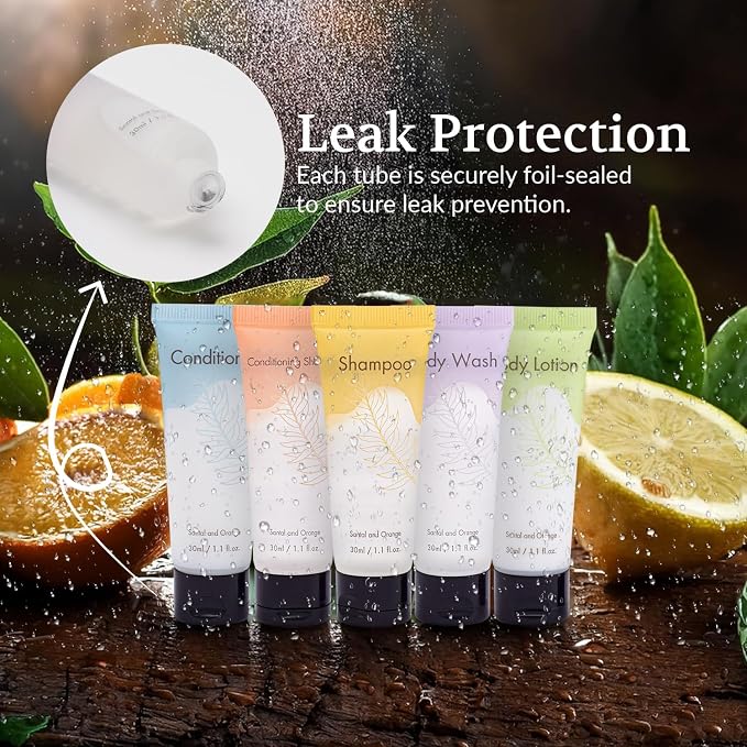 Double Sealed Hotel Conditioner Bulk 200 Pack Individually Wrapped Travel Size - Image 4