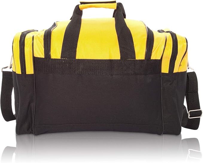 DALIX 17" Blank Duffle Bag Duffel Bag Travel Size Sports Durable Gym Bag - Image 4