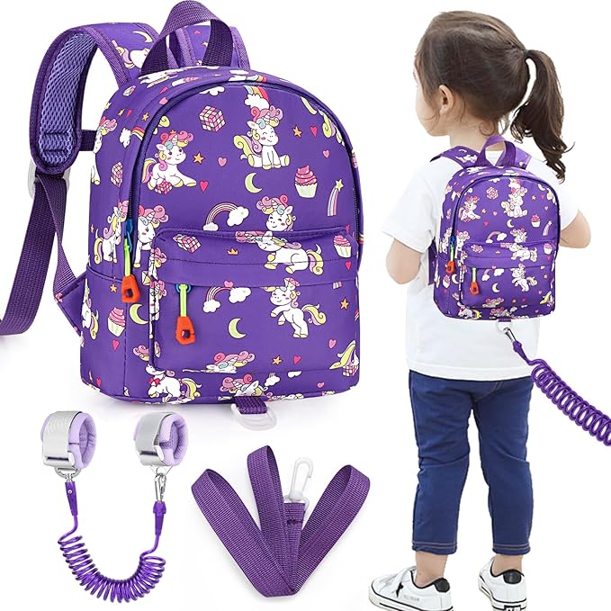 Accmor Toddler Harness Backpack Leash, Cute Baby Unicorn Backpacks by Accmor