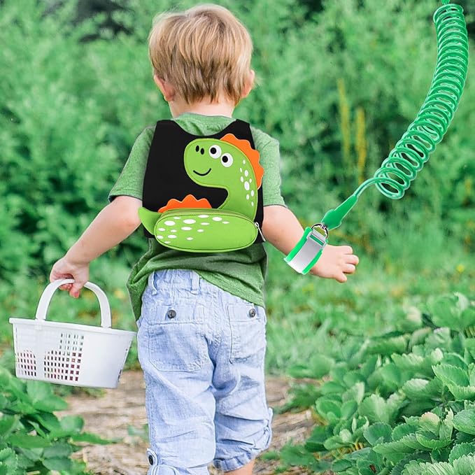 Accmor Toddler Harness Leash, Cute Dinosaur Kids Harness Child Leash - Image 5