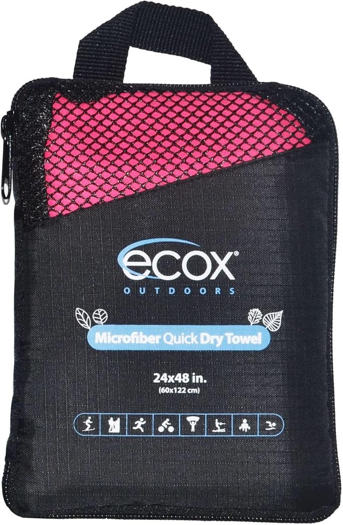 Outdoors Microfiber Towel Fast Drying Soft Feel Fast Action Drying - Image 8