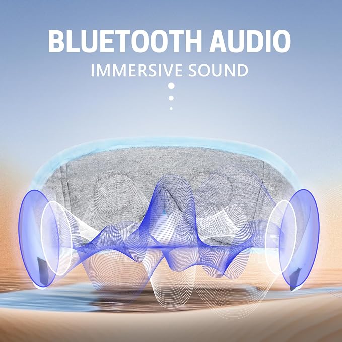 Sleep Mask with Bluetooth Headphones 3D Contour Sleeping Headphones 5.4 - Image 3