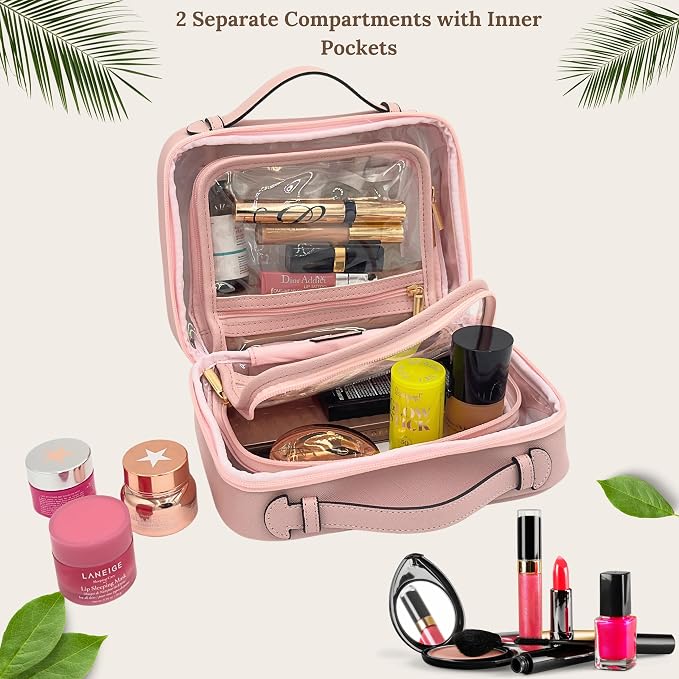 JAZD Clear Makeup Bag Toiletry Bag - Image 2