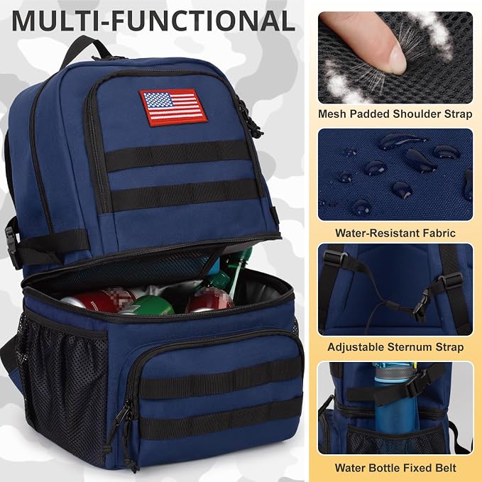 Tactical Double Deck Cooler Backpack - Image 5