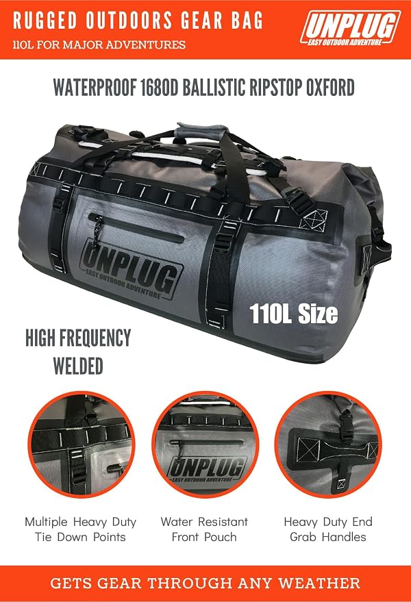 waterproof bags for camping duffle bag waterproof duffle bag backpack for - Image 2