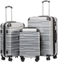 Coolife Luggage Expandable Suitcase 3 Piece Set by COOLIFE