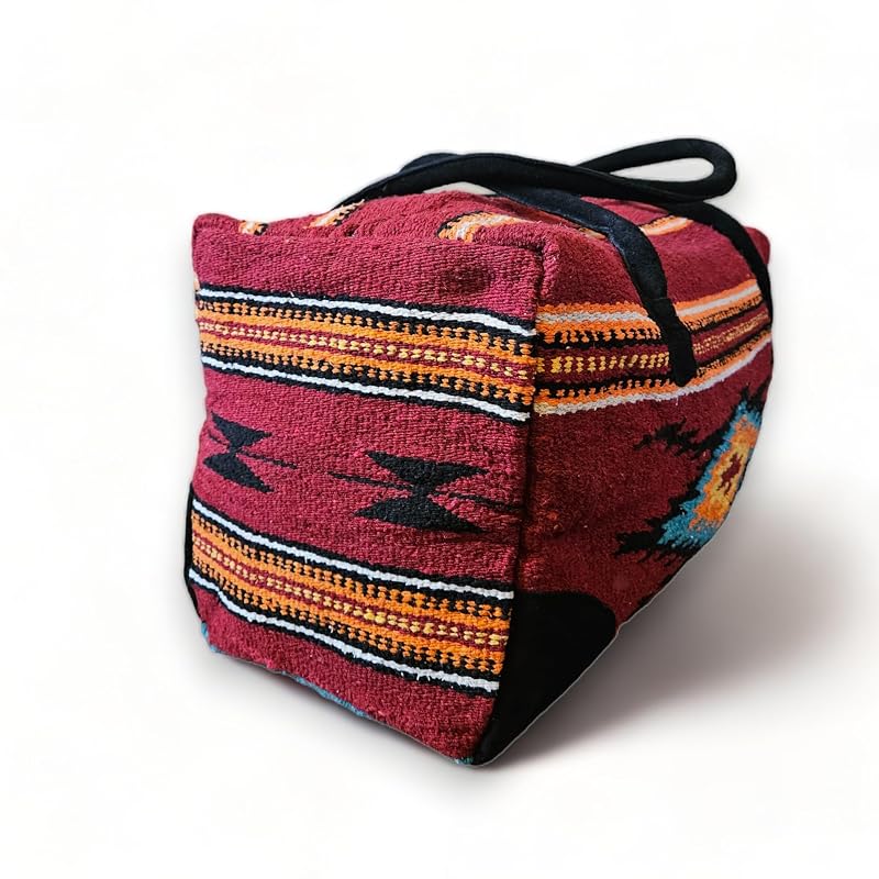 Southwestern Large Weekender Travel Bag Western Duffle Bag Boho Travel Bag - Image 4