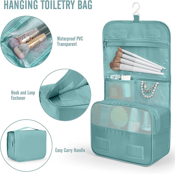 Veken 10 Set Packing Cubes for Travel Essential, Suitcase Organizer Bags in 4 - Image 3