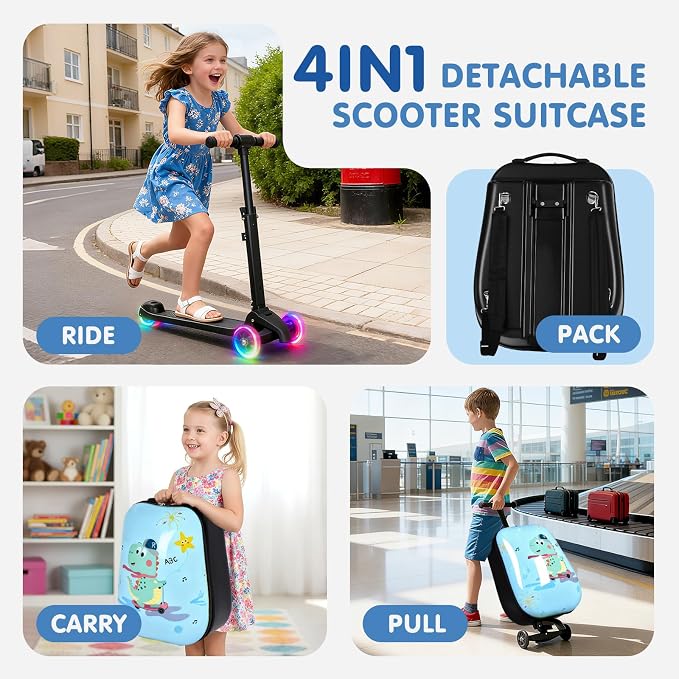 4-in-1 Detachable Scooter Luggage - Image 2