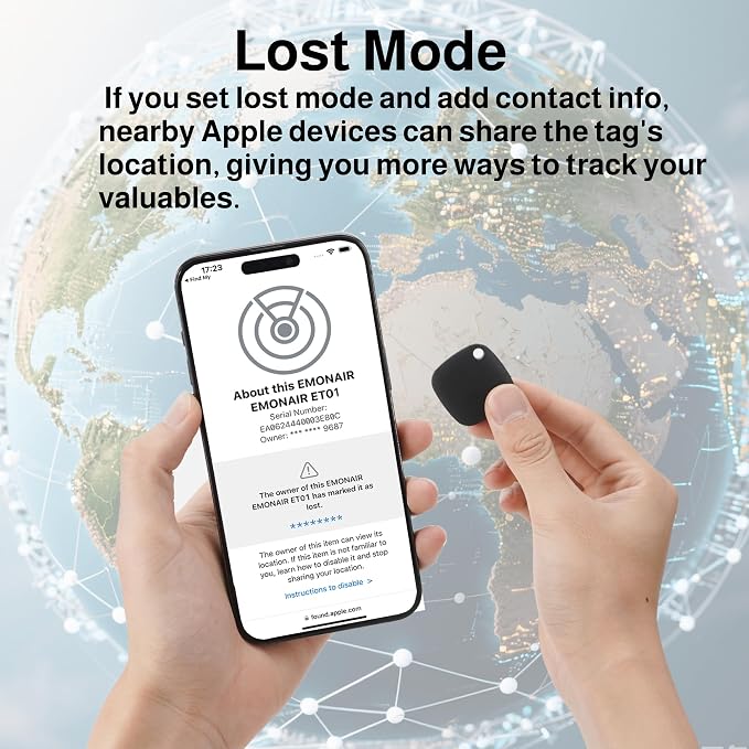 Air Tracker Tags-4 Pack, Keys Finder, Item Locator - Image 5