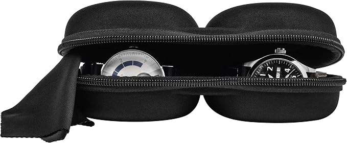Double Watch Travel Case Storage Holder Box - Image 3