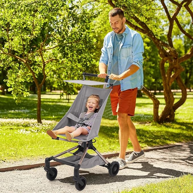 Jojoka Lightweight Stroller for Airplane, Compact Strollers for Travel - Image 8