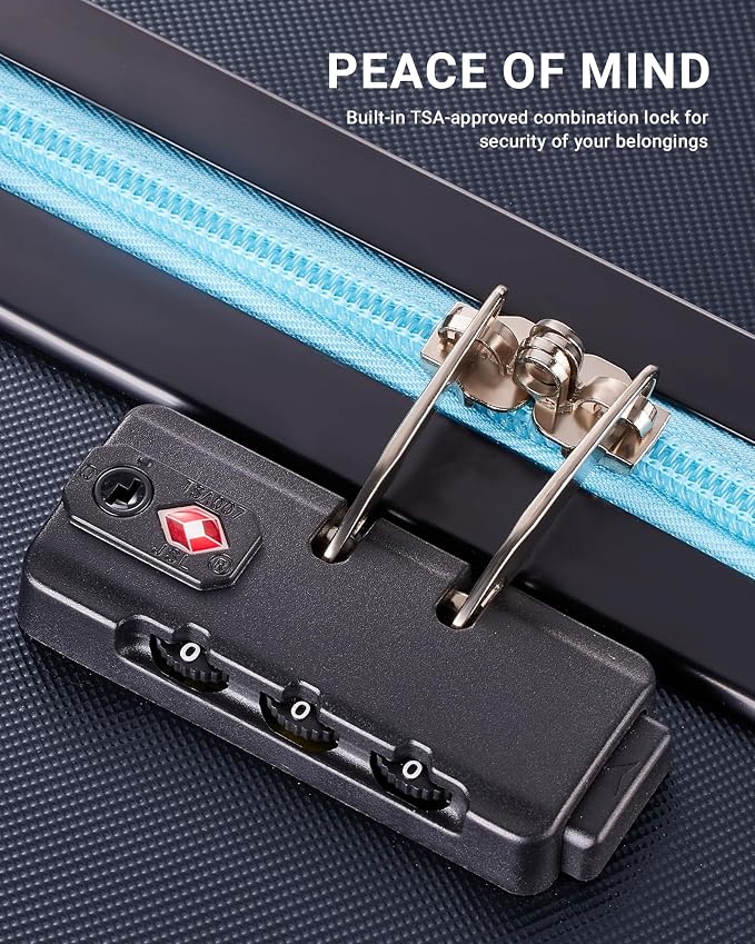 28 inch Luggage Hardside and Lightweight Suitcase - Image 6