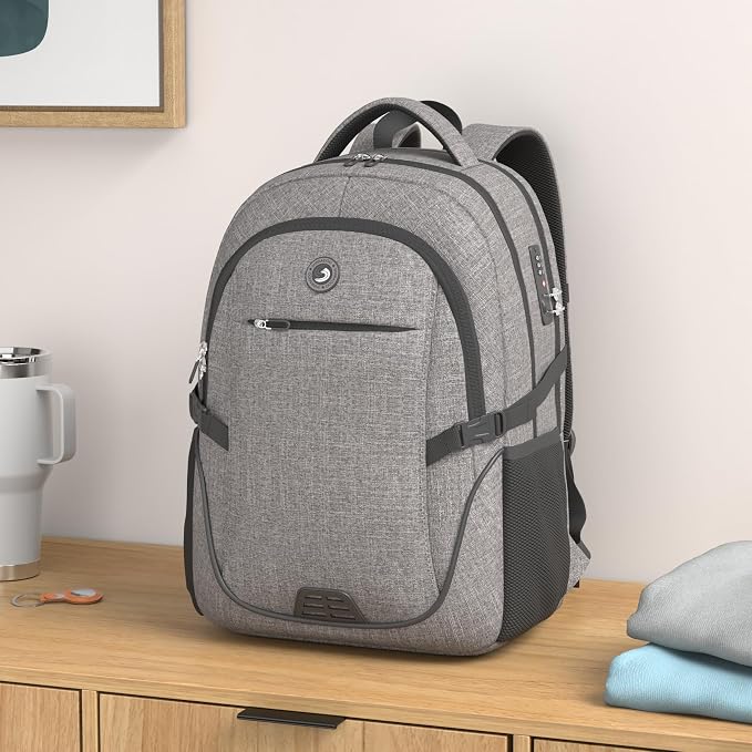 SHRRADOO Anti Theft Laptop Backpack Travel Backpacks - Image 2