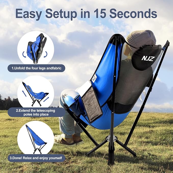 High Back Camping Chairs for Adults - Image 4