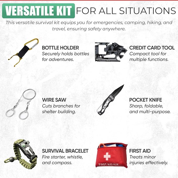 Survival Kit - All-in-One Survival Gear and Supplies - Image 4