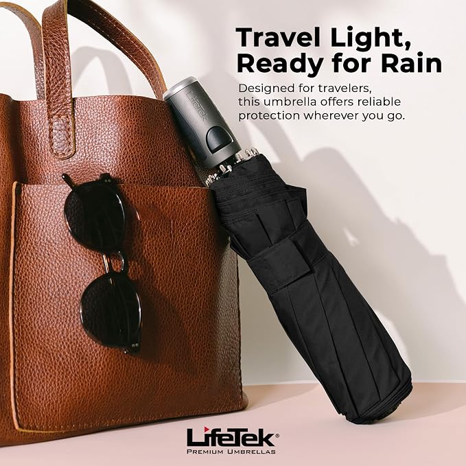 LifeTek Premium Travel Umbrella - Image 7