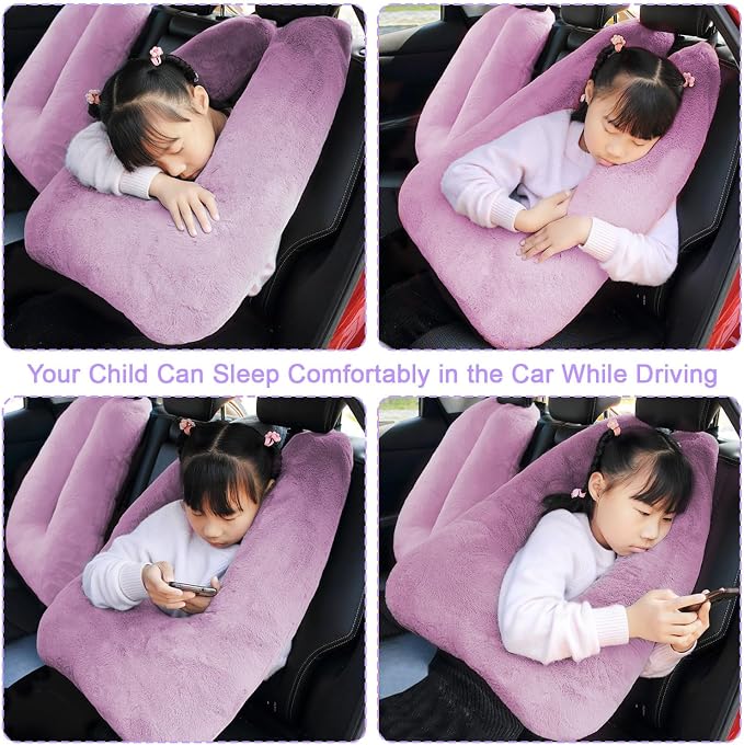 Travel Pillow, Travel Pillow for Kids, Sleeper Hold Pillow Travel, Removable - Image 6