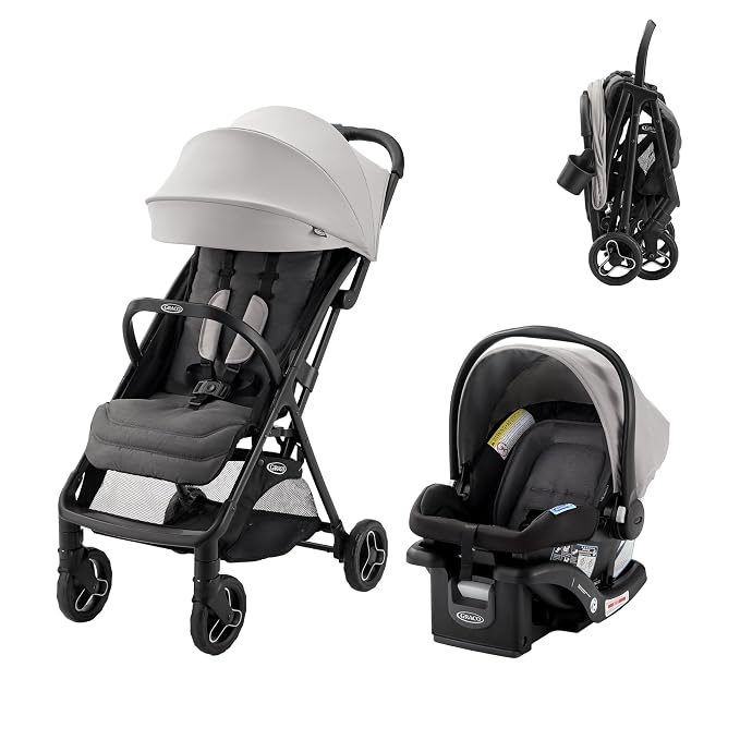 Graco Ready2Jet Travel System – Overhead Friendly Compact Travel Stroller by Graco