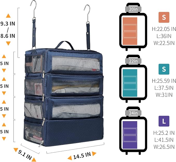 Suitcase Organizer Travel Bags Organizer - Image 2